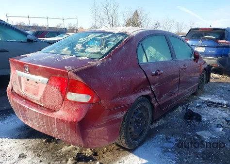 2010 Honda Civic Lx from USA, damaged, VIN 2HGFA1F58AH562677
